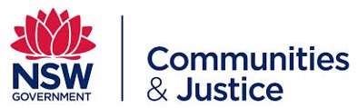 新南威尔士州政府社区与司法徽标