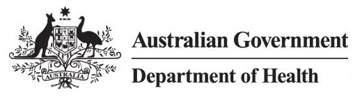 Logo for Australian Government Department of Health